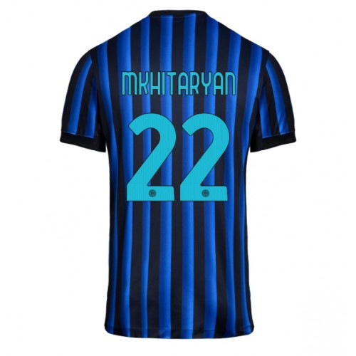 Lacne Muži Futbalové dres Inter Milan Henrikh Mkhitaryan #22 2025-26 Krátky Rukáv - Domáci Lacne Muži Futbalové dres Inter Milan Henrikh Mkhitaryan #22 2025-26 Krátky Rukáv - Domáci